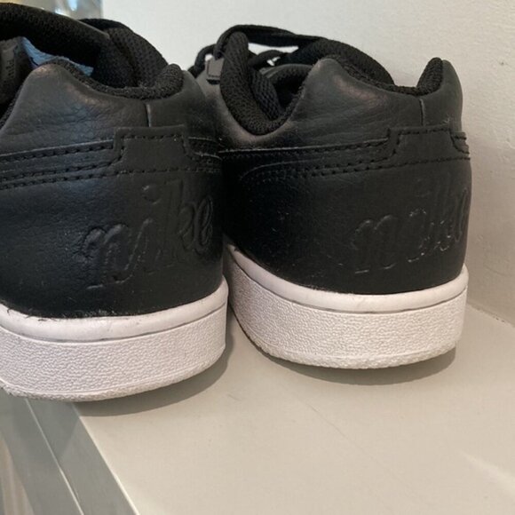 NIKE Ebernon Low AQ1779-001 Black Sneakers - Picture 8 of 13